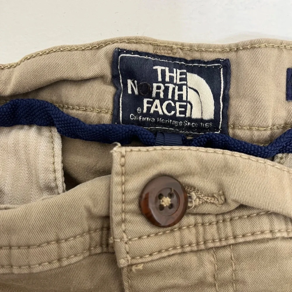 The North Face Mens Size 38 Chino Shorts Brown Slash‎ Pockets Comfort Stretch